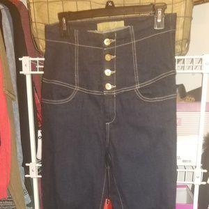 High Waist Jeggings Jeans